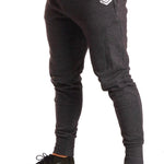 Men’s Running Training Pants Cotton Slim Joggers Sports Gym Workout Trousers Drawstring Waist Athletic Pants