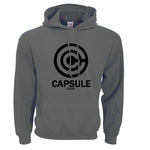 Capsule Corp Hoodies – Men’s Hip Hop Sweatshirts, Printed Cotton-Polyester Blend with Hood