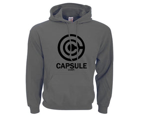 Capsule Corp Hoodies – Men’s Hip Hop Sweatshirts, Printed Cotton-Polyester Blend with Hood