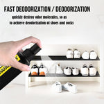 Footwear Deodorant Spray 100ML Anti-Odor Shoe Freshener Antibacterial Shoe & Sock Deodorizer Long-Lasting Foot Smell Remover