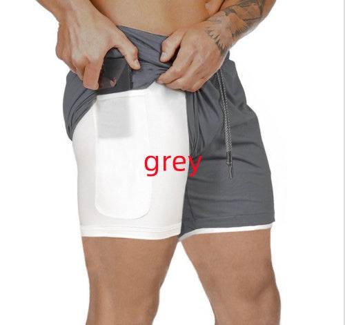 Men’s Pocket Compression Shorts  Quick Dry, Breathable, Moisture-Wicking Sports Base Layer for Training & Gym