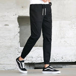 Men’s Harlan Overalls – Cotton Casual Nine-Length Pants with Belt, Stylish Autumn Cone Trousers