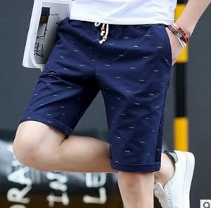 Wholesale Summer Shorts for Men – Lightweight Cotton Casual Shorts, Mid-Waist Lace-Up Pants