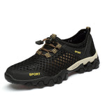 New Style Outdoor Breathable Mesh Shoes – Lightweight Non-Slip Hiking Sneakers for Men