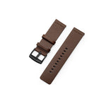 Genuine Leather Universal Watch Strap (18mm-24mm) - Brown, Black, Blue & Orange