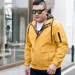 Bomber Jacket for Men Fashion Parka | Stylish Embroidered Loose Fit Jacket Casual Streetwear