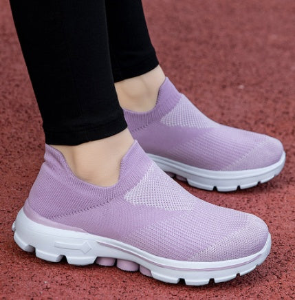 Spring & Summer Elderly Fabric Shoes – Lightweight, Breathable Comfort Footwear for Men & Women