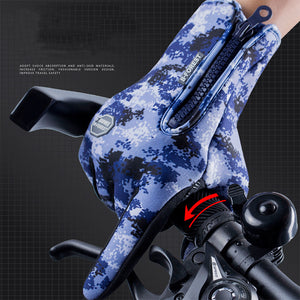 Winter Touch Screen Motorcycle Gloves | Waterproof Fleece Sports Gloves | Anti-Slip Riding Gloves