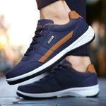 Men’s Casual Italian Sneakers Breathable Non-Slip Vulcanized Shoes for Everyday Comfort & Style