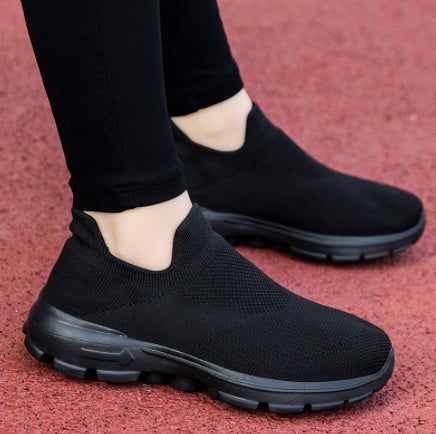 Spring & Summer Elderly Fabric Shoes – Lightweight, Breathable Comfort Footwear for Men & Women