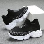 Girls’ Soft Casual Shoes – Lightweight Flying Weave Footwear for Everyday Comfort | All Seasons