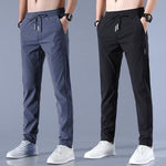 Men’s Drawstring Casual Pants  Korean Style Loose Straight Sweatpants Lightweight Summer Trousers Relaxed Fit Men’s Joggers