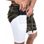 Men’s Pocket Compression Shorts  Quick Dry, Breathable, Moisture-Wicking Sports Base Layer for Training & Gym