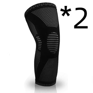 Sports Knee Pads for Men & Women | Knitted Compression Knee Support | Breathable Fitness & Running Protection Gear