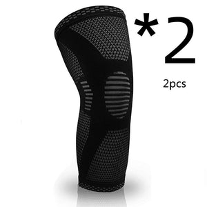 Sports Knee Pads for Men & Women | Knitted Compression Knee Support | Breathable Fitness & Running Protection Gear