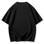 Never Give Up Printed T-Shirt for Men  Summer Casual Short Sleeve Tee Retro Motivational Shirt