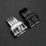 Stainless Steel Folding Watchband Buckle 20mm Watch Strap Clasp Replacement Accessory