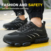 Popcorn Sole Protective Safety Shoes – Anti-Smash, Anti-Puncture Steel Toe Work Footwear for Men